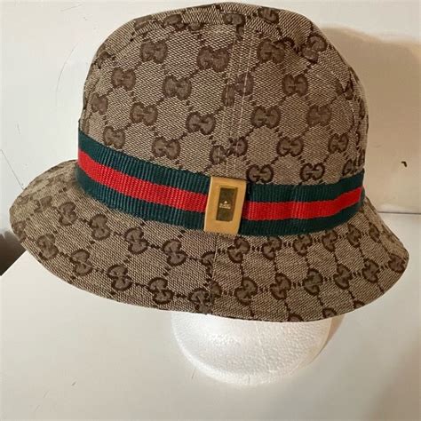 gucci bucket hat ebay|authentic gucci bucket hat.